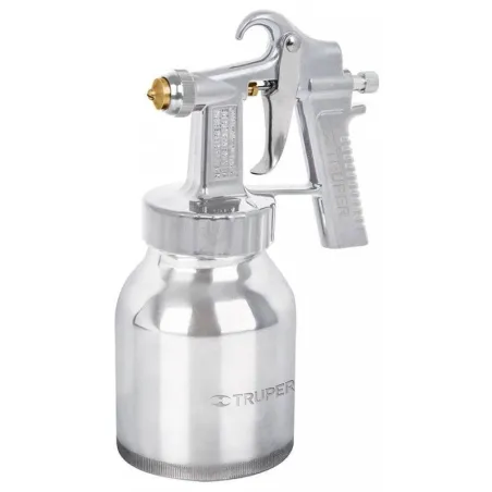  Pistolas de Pinturas 1000ml B1.5mm BP FlujoContinuo A34cm, PIPI-210 Truper 14036 44.067797 Pistola de Pintura Baja Presion 1000