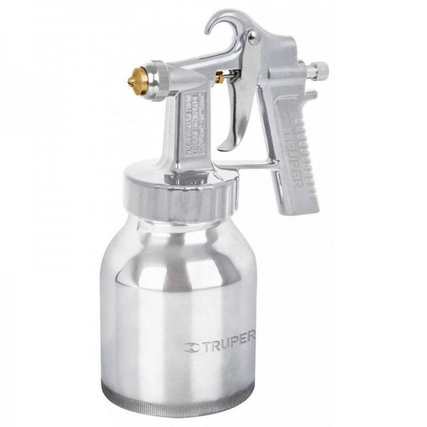  Pistolas de Pinturas 1000ml B1.5mm BP FlujoContinuo A34cm, PIPI-200 Truper 14037 44.067797 Pistola de Pintura Baja Presion 1000
