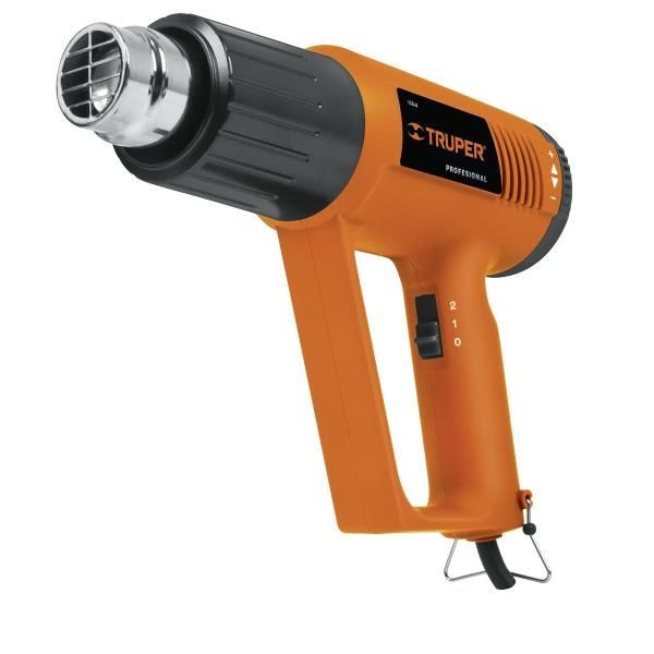  Pistola de Calor Profesional 1800W 11000 - 17000RPM Temperatura Variable 45 a 500 Grados, PISCA-A-2 15734 Truper 149.152542 Pis