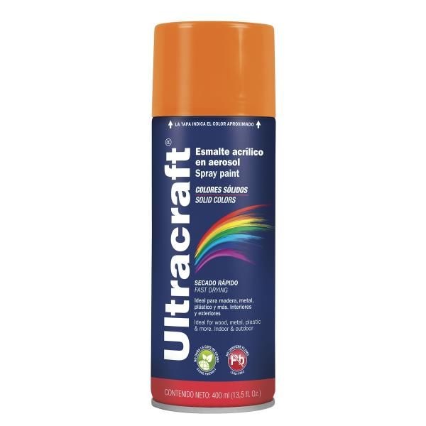  Pintura en Spray Ultracraft Caterpillar, 400ml, secado rapido libre de Plomo, PA-CA-U 40040 Truper 4.152542 Pintura en Spray Ul