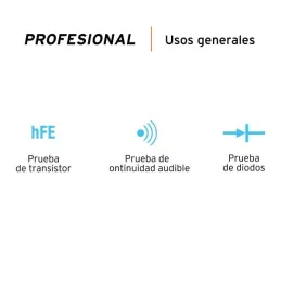  Multitester Digital Profesional, MUT-39 10402 Truper 83.050847 Multitester Digital Profesional, MUT-39 10402 Truper

Cubierta p