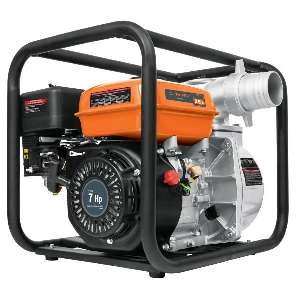  Motobombas 3" 7HP 900L Motor Gasolina 212cc 4T 25m Truper 17117 618.644068 Motobomba 3" 7HP de Salida 900 L/min, Motor 4 tiempo
