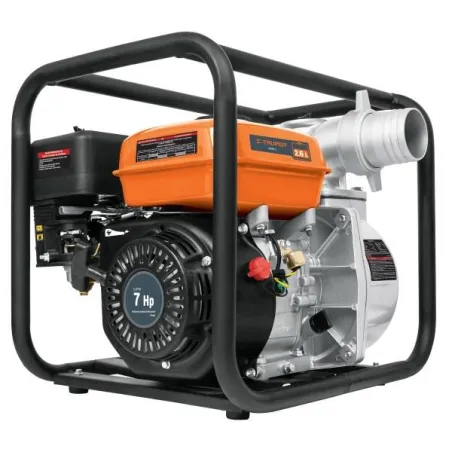  Motobombas 3" 7HP 900L Motor Gasolina 212cc 4T 25m Truper 17117 618.644068 Motobomba 3" 7HP de Salida 900 L/min, Motor 4 tiempo