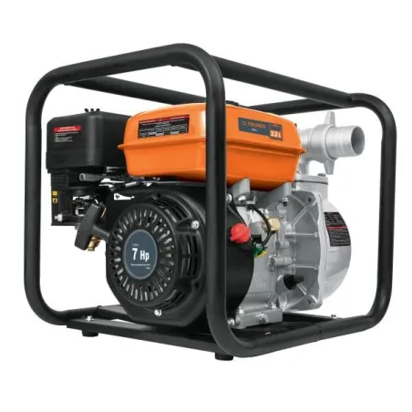  Motobombas 2" 7HP 500L Motor Gasolina 212cc 4T 25m Truper 17116 580.508475 Motobomba 2" 7HP de Salida 500 L/min, Motor 4 tiempo