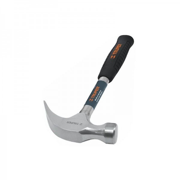  Martillos 16oz Cabeza Americana C28mm Ucurva MTubular13" Truper 16700 21.186441 Martillo 16oz Uña curva Pulidos Tubular Boca1-1