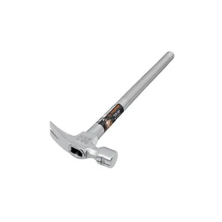  Martillos 16oz Cabeza Conica C27mm Ucurva MTubular15" Truper 10914 17.79661 Martillo Pulido uña curva Cabeza Conica 16oz, Cara 