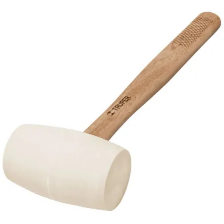  Martillos de Goma 24oz Cabeza Blanca C63.5mm Mmadera40cm Truper 16932 19.491525 Martillo de Goma Cabeza 24oz 2 1/2", Hule 100% 