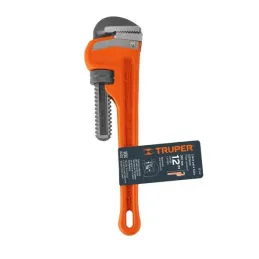  Llave Stilson 12" A32mm Industriales CrMolibdeno Truper 15837 38.983051 Llave Stilson 12" Apertura 32mm, Industrial en Hierro M