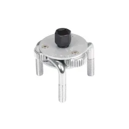  Llaves filtro de Aceite 3 Puntos Max 4 1/2" Min 3", Uso con Ratchet encastre 1/2" y 3/8", LL-FA-MA 14543 Truper 58.474576 Llave