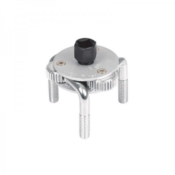  Llaves filtro de Aceite 3 Puntos Max 4 1/2" Min 3", Uso con Ratchet encastre 1/2" y 3/8", LL-FA-MA 14543 Truper 58.474576 Llave