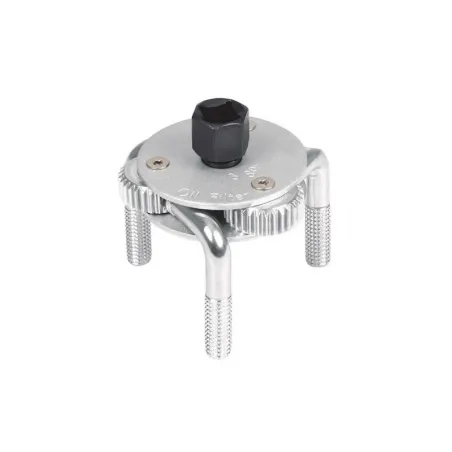  Llaves filtro de Aceite 3 Puntos Max 4 1/2" Min 3", Uso con Ratchet encastre 1/2" y 3/8", LL-FA-MA 14543 Truper 58.474576 Llave