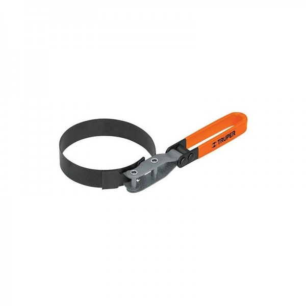  Llaves filtro de Aceite Suncho 3 1/2" L3 1/4, Mango en Vinil, Banda de Acero al Carbono, LF-500 14515 Truper 12.627119 Llave fi