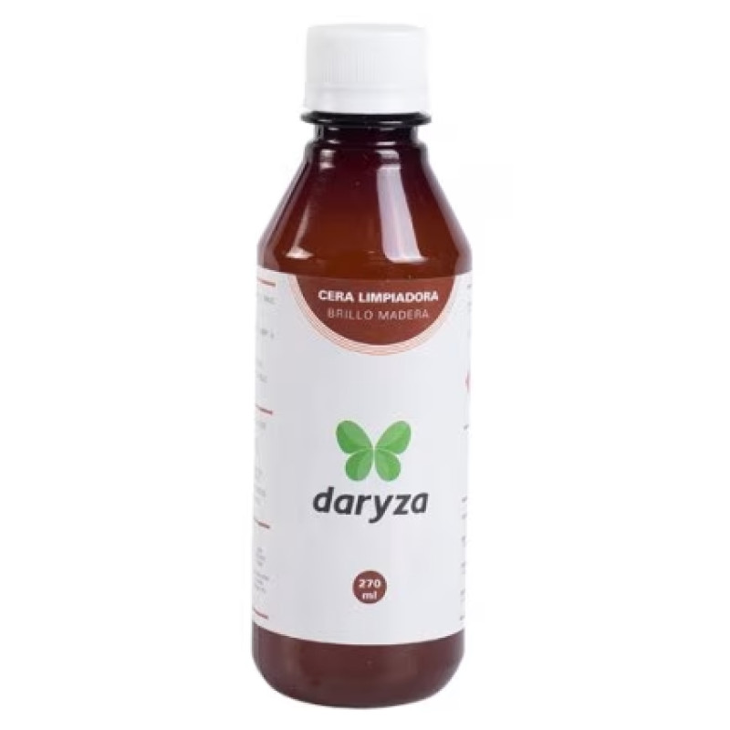 Cera Limpiadora Brillo Madera 270ml, 337 Daryza
