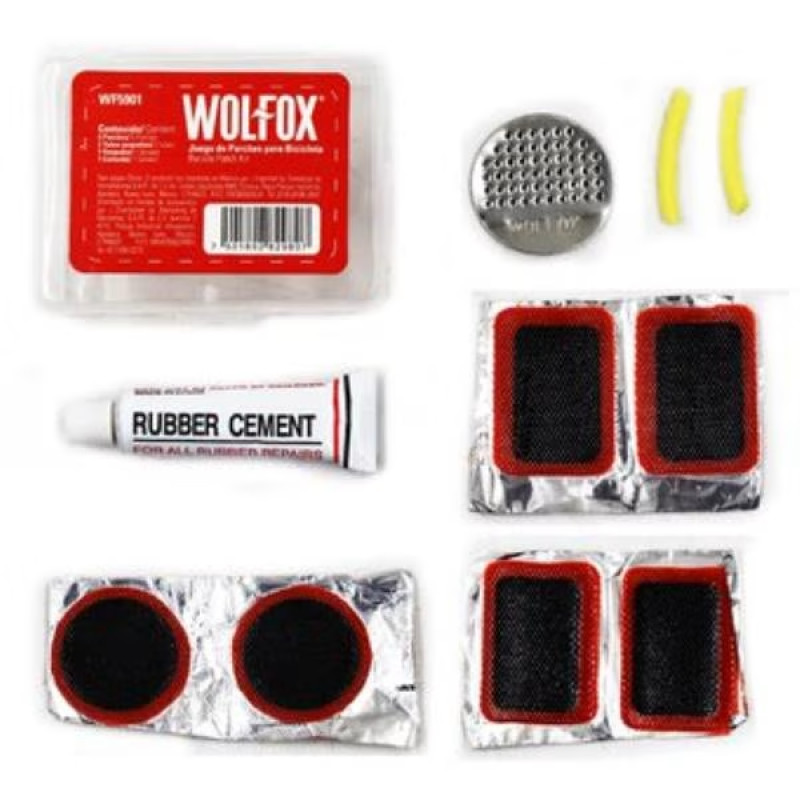Parches para Bicicleta 10 Piezas Wolfox WF5901