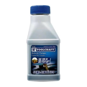 Aceite para Motor de 2 Tiempos Semi-Sintetico 118ml SAE 10W-30 Toolcraft TC5407