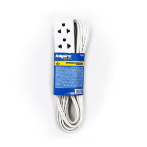 Extension Electrica 4M 15A 3Tomas Uso Domestico Blanco Fulgore FP0104