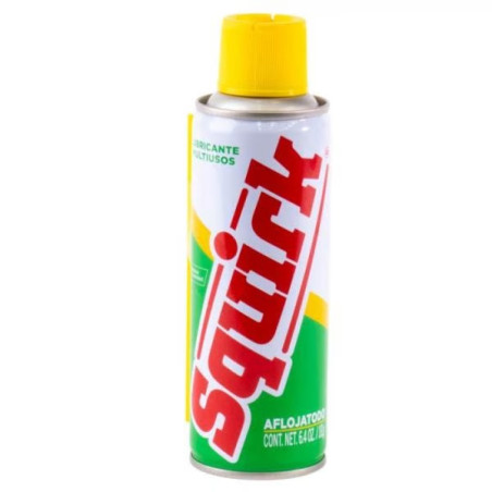 Aceite Lubricante Aflojatodo 189ml 6.4oz Aerosol Multiusos Squirk SK064