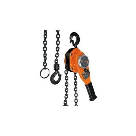 Tecle Industrial 1 Toneladas con Ratchet, Doble Trinquete, Mango con grip, Peso 6.6kg, POPA-1 16841 Truper 304.237288 Tecle Ind