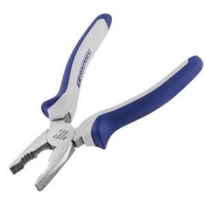 Alicates Universal Punta y Corte 7" Profesional Bimaterial Electricista Toolcraft TC4247