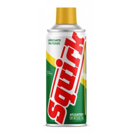 Aceite Lubricante Aflojatodo 343ml 11.6oz Aerosol Multiusos Squirk Sk116