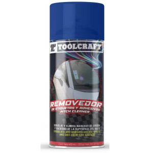 Removedor de Etiquetas Adhesivos 450ml Disuelve Manchas Grasa Toolcraft TC5818