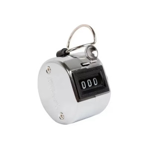 Contador de mano 4 Digitos Manual Metalico Wolfox WF1890