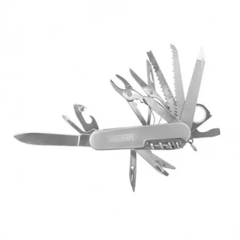 Navaja Suiza 21 Funciones AceroInox Toolcraft TC0674
