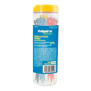 Cintillos Surtidos 650u BlancoRojoNegroAzulAmarillo Fulgore FP0009