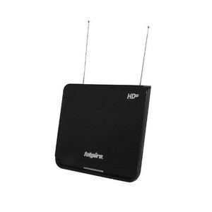 Antena de Television Interior Plana HD 13" Con Amplificador Fulgore FU1045