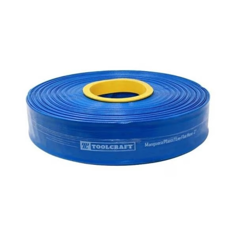 Manguera Plana 3" x50m Para Bomba de Agua Toolcraft TC5297