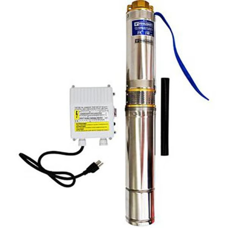 Bomba de Agua Sumergible 2" 2HP A96m P40m Bala Inox 220V ToolCraft TC5741