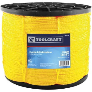 Cuerda 3/4" - 19mm Driza Polipropileno Virgen 32kg ToolCraft TC5069