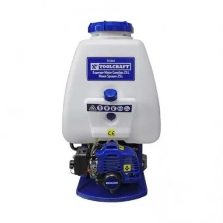 Fumigador con Motor 25L a gasolina 2T Toolcraft TC5343