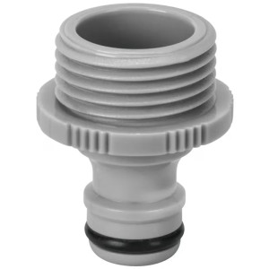 Conector Adaptador Sistema Click de Conexion Rapida Roscada Macho 3/4", CLICK-M 12726 Truper