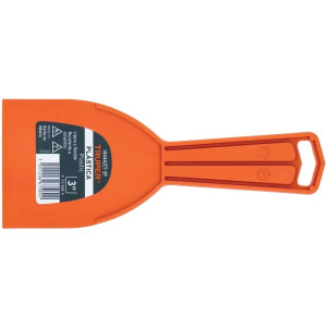 Espatula Plastica 3" Resistente a Solventes Ligeras Y flexible, en Polipropileno, ET-3P 14444 Truper