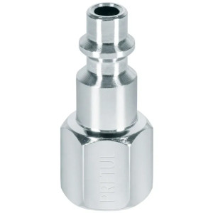 Conector Rapido de Acero Cromado Hembra, Cuerda 1/4 NPT, CORAL-HEM-1/4P 27022 Pretul