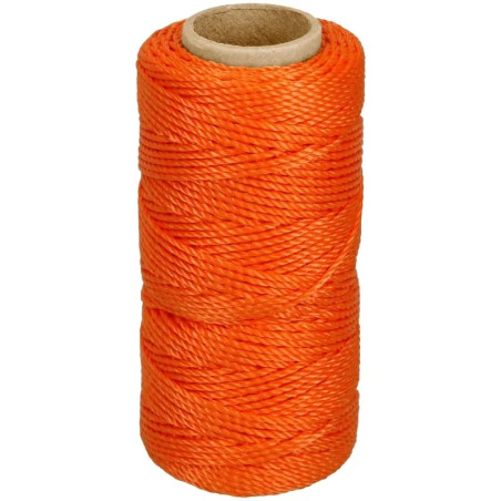 Hilos para albañil 65m 3Cabos ColorNaranja, Truper 14051