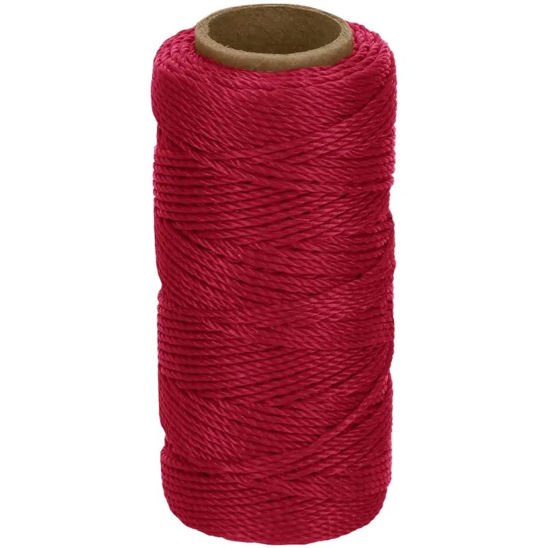 Hilos para albañil 65m 3Cabos ColorRojo, Truper 14046