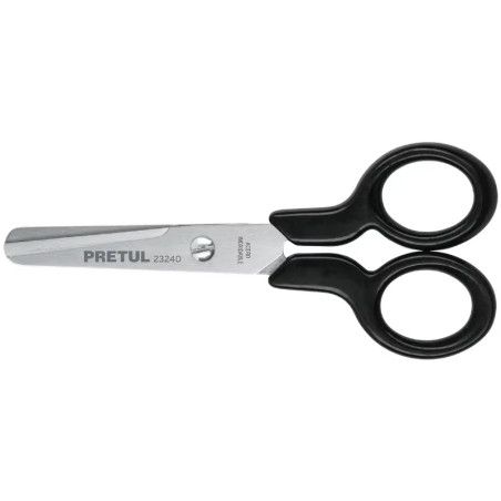 Tijera Escolar Punta Roma 4 1/2", en acero de Inoxidable, TIES-4-1/2 23240 Pretul