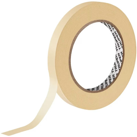 Cintas Masking Tape 12mm x50m Alta Resistencia Truper 12589
