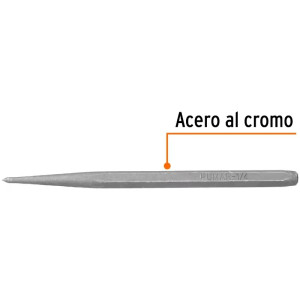 Centro Punto 1/4" L4-3/4 Punzones para Marcar, Truper 12224