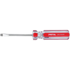 Desarmador Plano 3/16" x3" MangoPVC Pretul 21456