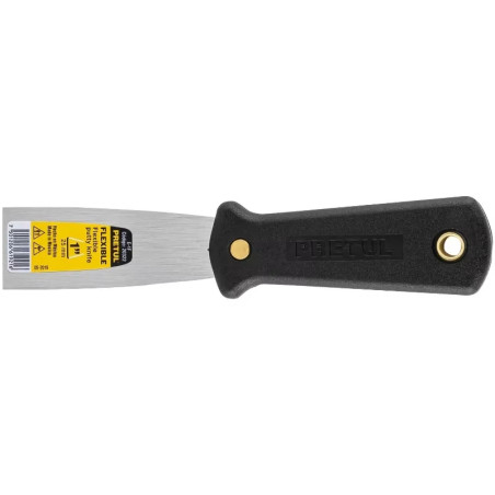 Espatula Flexible 1", Hoja a todo lo largo del Mango para maxima Resistencia, ET-1F 20322 Pretul