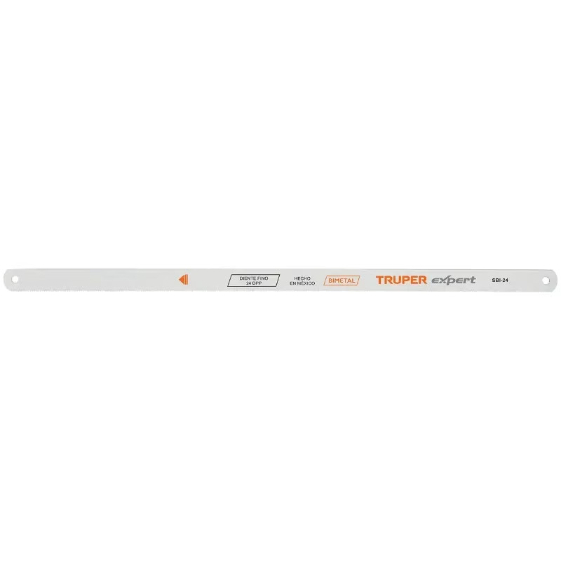 Hoja de Sierra 12" DDP24, Segueta Bimetalica acero M42 para Arco de Sierra, SBI-24 18101 Truper