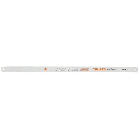 Hoja de Sierra 12" DDP24, Segueta Bimetalica acero M42 para Arco de Sierra, SBI-24 18101 Truper
