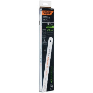 Hoja de Sierra 12" DDP24, Segueta Bimetalica acero M42 para Arco de Sierra, SBI-24 18101 Truper