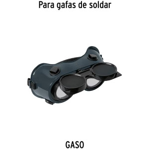 Lente de Repuesto Para Gafas de Soldar CASO, TRANSPARENTE, GRI-GTR 14280 Truper
