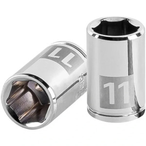 Dados 11mm E1/4 Hexagonales CrVanadio, Truper 13173