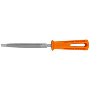 Limas Triangulo Bastardas 4" Ancho 3/8", Mango de Polipropileno, LTP-4M 10916 Truper