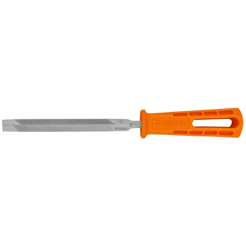 Limas Triangulo Bastardas 5" Ancho 1/2", Mango de Polipropileno, LTP-5M 10917 Truper